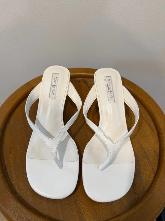 Tony Bianco - Krista Heels (Milk Capretto) - Picture 4 of 8